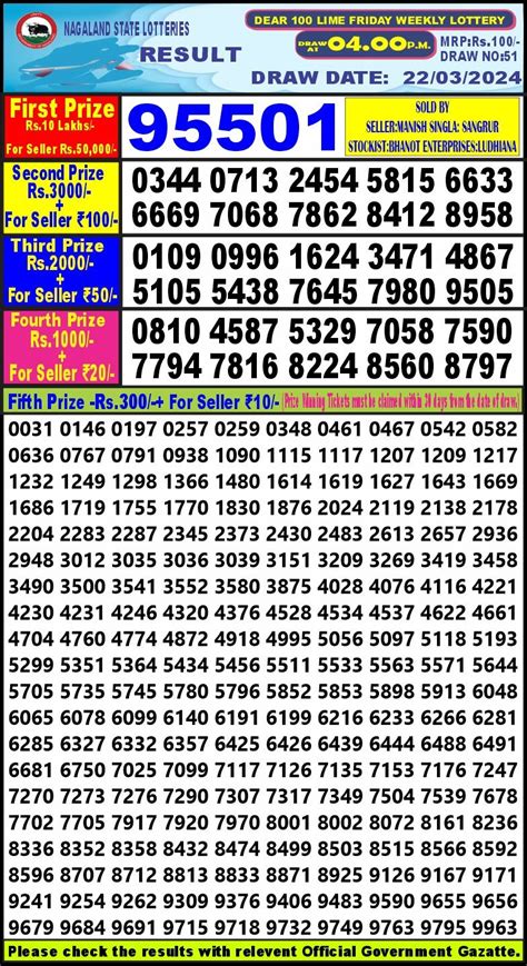 dear lottery22